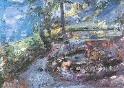 Lovis Corinth Regenstimmung am Walchensee oil